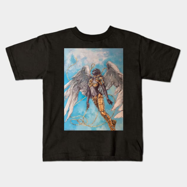 Thermal drift Kids T-Shirt by RebeccaYanovskaya